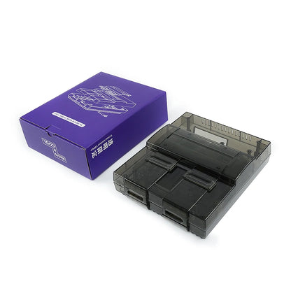 SNES Transparent Replacement Shell Case — Super NES Console Accessory