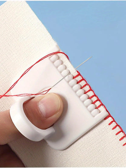 2-Piece Sewing Guide Template Kit – 3mm Stitch Spacing Tool for Precision Fabric Sewing, Embroidery & Leathercraft