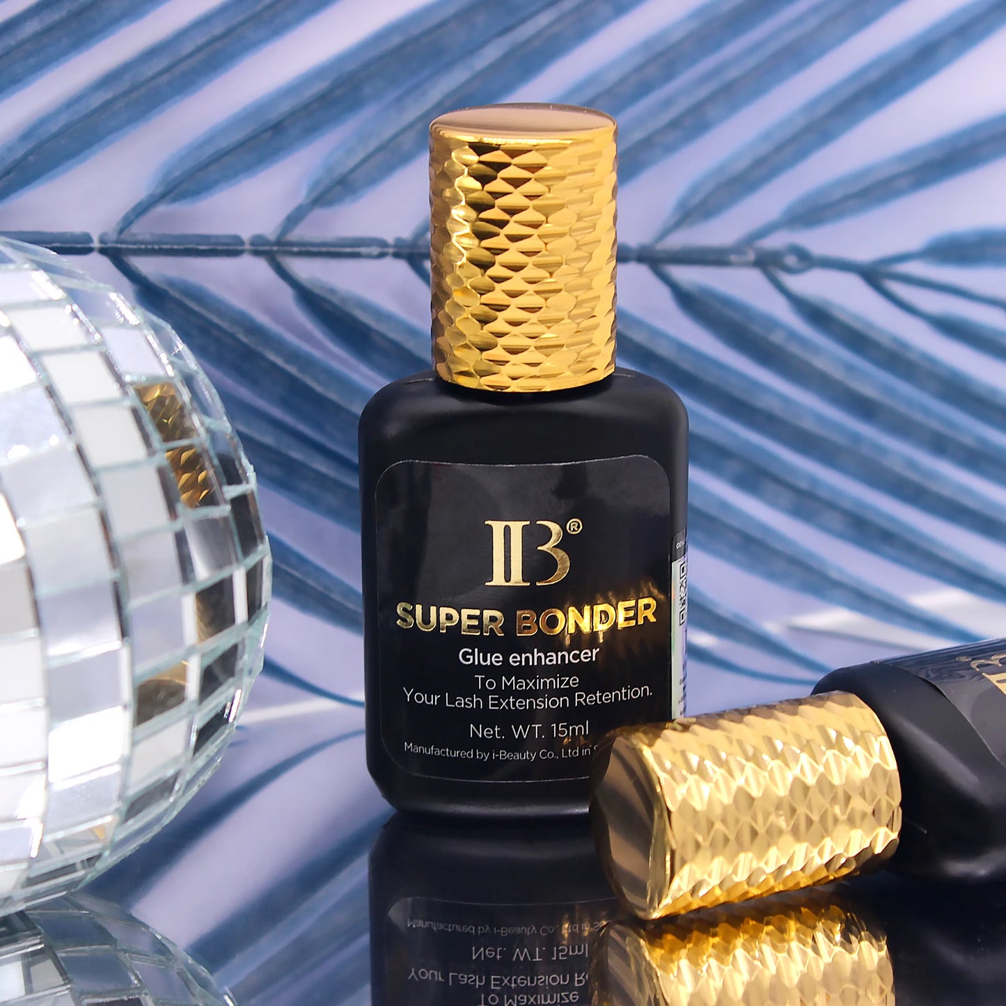IBeauty Super Bonder Banana Primer — Fast-Dry, Long-Lasting Korean Eyelash Extension Adhesive Booster