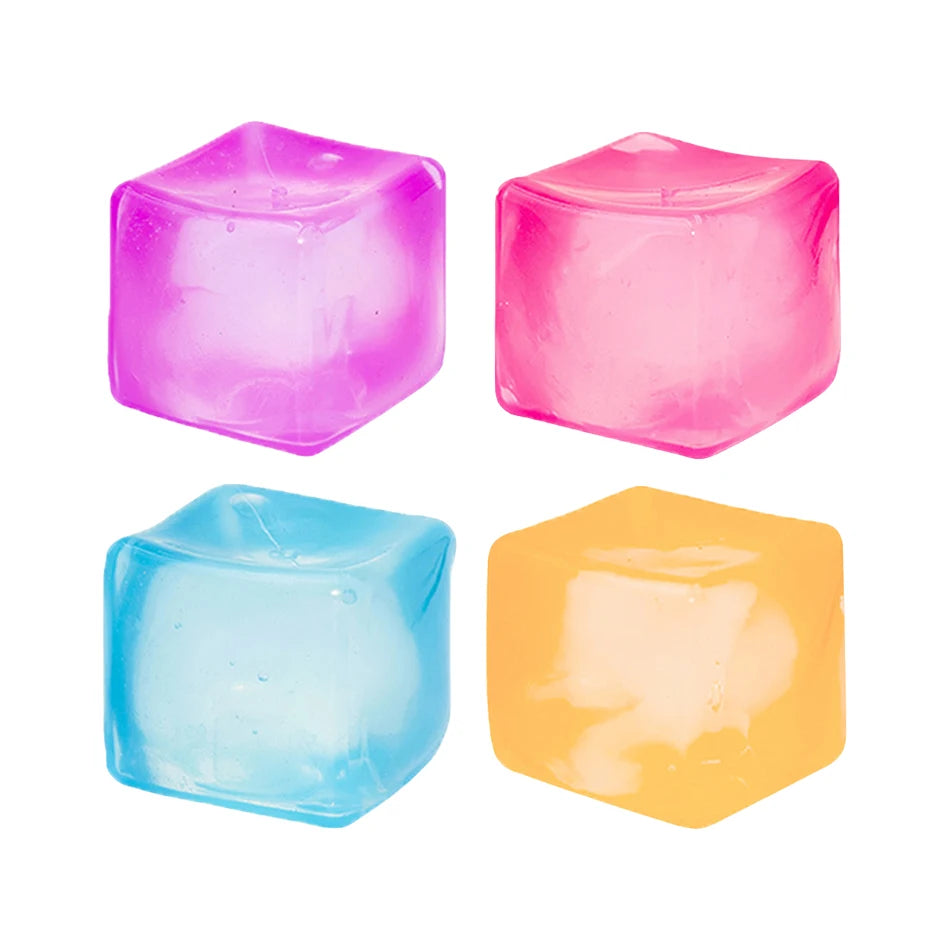 NeeDoh Nice Cube Sensory Fidget Toy – Stress Relief Anxiety Cube, ADHD Focus Calming Desk Gadget for Kids & Adults