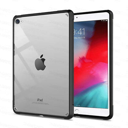 Silicone Transparent Case for iPad Pro 11", Air 4/5 (10.9"), Mini 4/5/6 & iPad 7/8/9/10th Gen (9.7"–10.5") Cover Funda