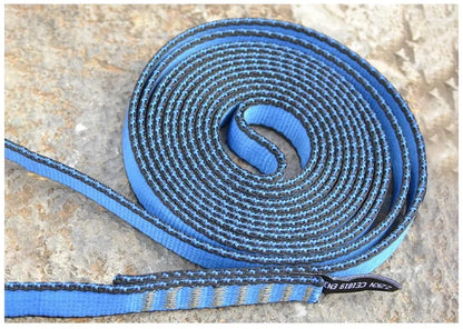 22kN Rock Climbing Sling Belt – High Strength Polyester Protective Belt for Professional Outdoor Equipment