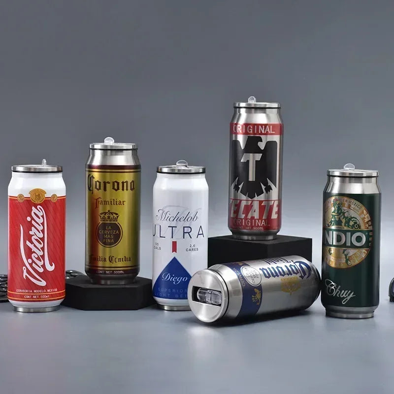 500ml 304 Stainless Steel Insulated Tumbler - Thermal Cup for Car, Coffee, Cola & Cold Drinks
