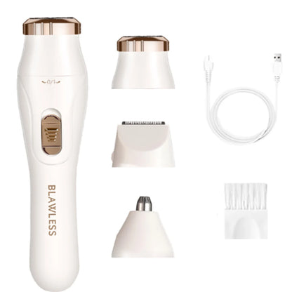 Electric Shaver for Women – Portable Painless Bikini, Facial & Body Trimmer for Underarms and Legs