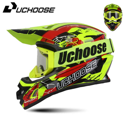 DOT Adult Motocross Helmet – Classic Off-Road Racing Casco for Men & Women, Enduro & Downhill Kask