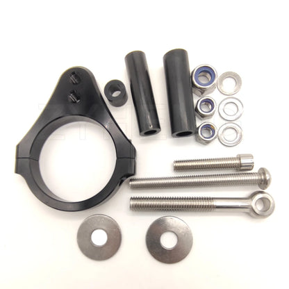 KuKirin G2 Max Scooter Steering Damper Stabilizer Mount Bracket – Aluminum & Steel Electric Scooter Modification Accessory