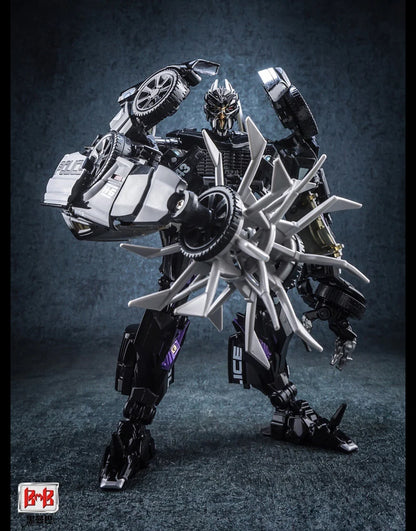 BMB Transformation LS02 Barricade – KO MPM05 Black Mamba MP Action Figure Robot Toy Collection