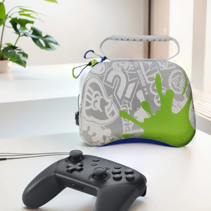 EVA Carrying Case for Xbox ONE S/X – Portable Storage Handle Bag, Shockproof Protective Case for PS5, PS4, PS3 & NS Switch Pro
