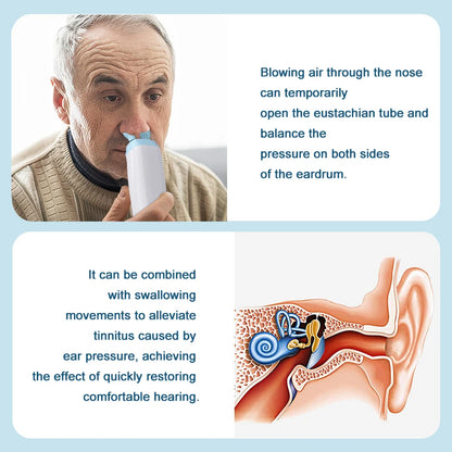 Electric Tinnitus Relief Device – Ear Pressure Expander for Ringing, Pain, Dizziness, and Hearing Improvement