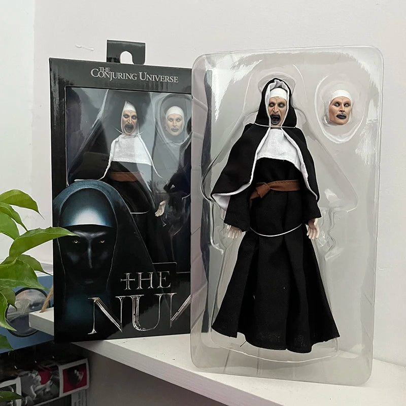 NECA The Nun Action Figure – The Conjuring Series Horror Collectible Toy, Halloween Gift & Decor with Changeable Face
