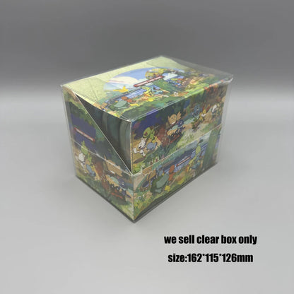 Transparent PET Storage Case - Protective Display Box for Pokémon TCG 25th Celebration Mini Tin Collection