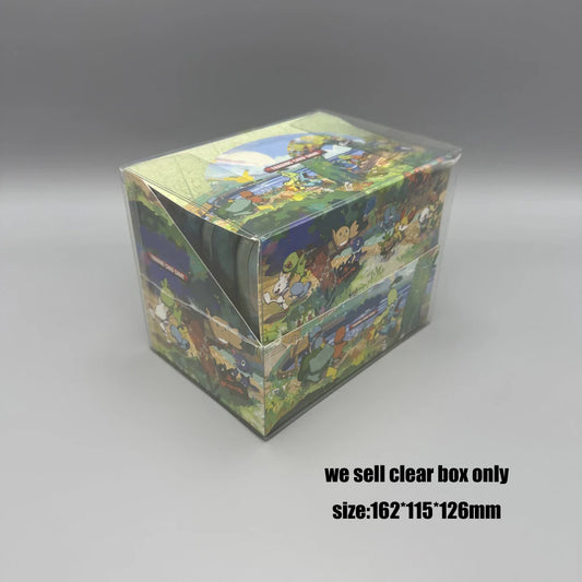 Transparent PET Storage Case - Protective Display Box for Pokémon TCG 25th Celebration Mini Tin Collection