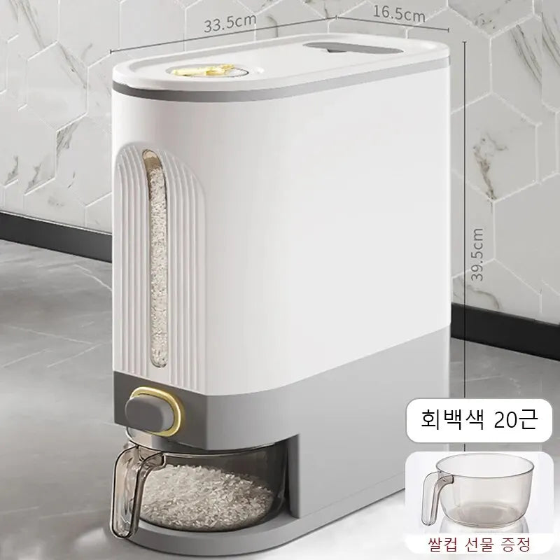 Home Rice Bucket - Insect-Proof & Moisture-Proof Food-Grade Storage Container for Rice