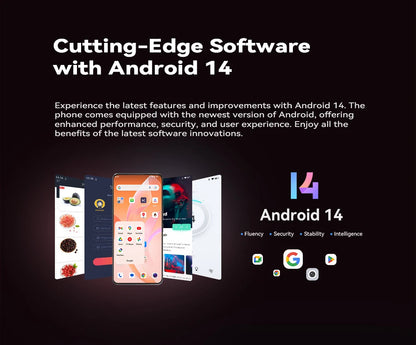 CUBOT MAX 5 5G Smartphone | 6.95" 144Hz Screen, MTK Dimensity 8200, 24GB RAM, 256GB ROM, 100MP Camera, Android 14