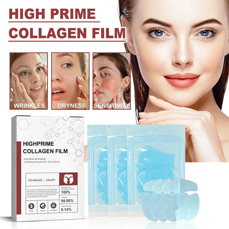 Collagen Membrane for Eye Rejuvenation – Lightens Wrinkles, Dark Circles & Bags, Firming & Moisturizing Skin