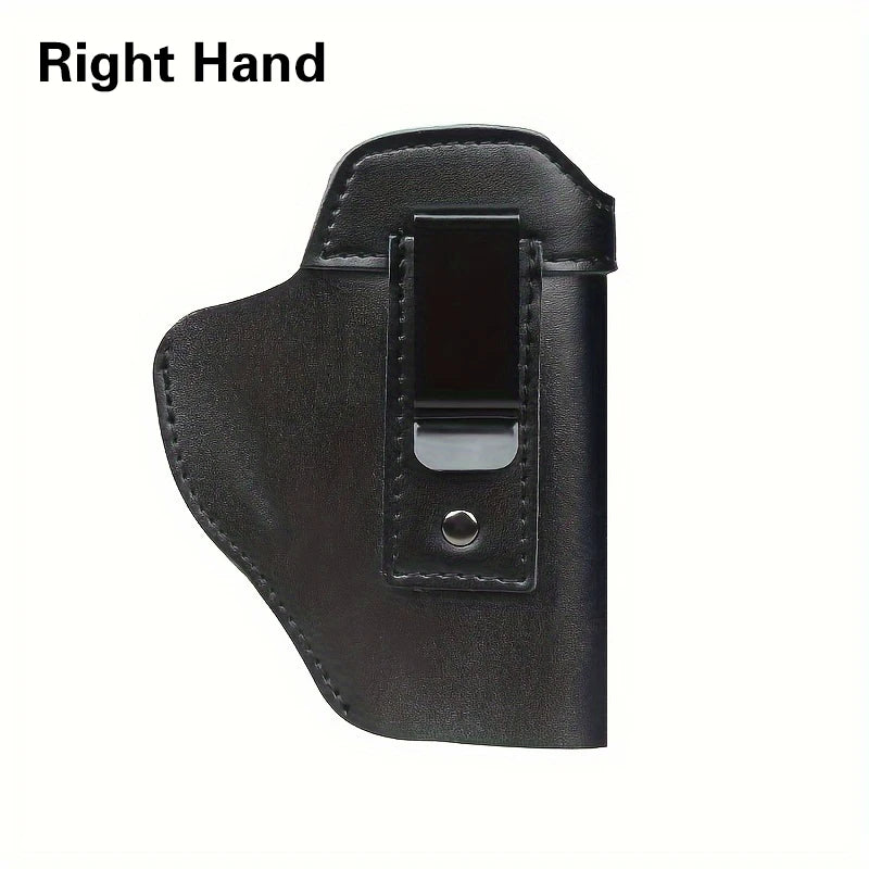 IWB Cowhide Concealed Gun Holster – Inner Belt for Glock 17/19/43, S&W M&P, P220/P226/P229, XD/XDS, Hunting