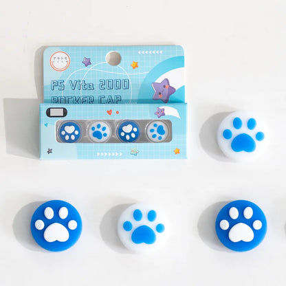 4pcs Silicone Thumb Stick Grip Caps for PS Vita | Joystick Protector for PSV 1000/2000