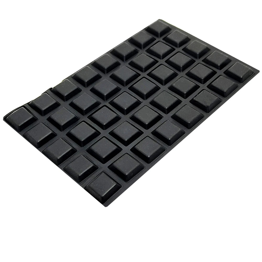 18–100Pcs Soft Silicone Anti-Slip Bumper Pads - Rubber Furniture Feet, Cabinet Dampers, Drawer & Door Cushion Protectors