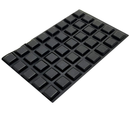 18–100Pcs Soft Silicone Anti-Slip Bumper Pads - Rubber Furniture Feet, Cabinet Dampers, Drawer & Door Cushion Protectors
