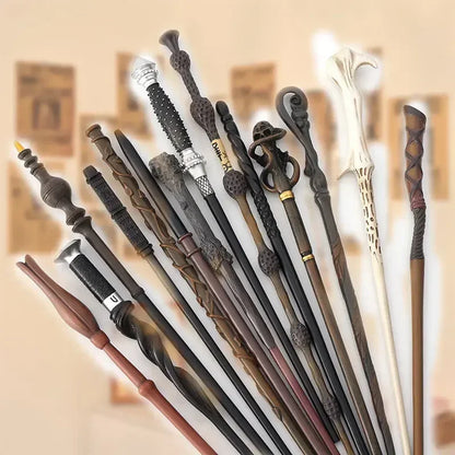 Anime Cosplay Magic Wand - Metal Core Fantasy Toy Prop & Wizard Decoration Accessory