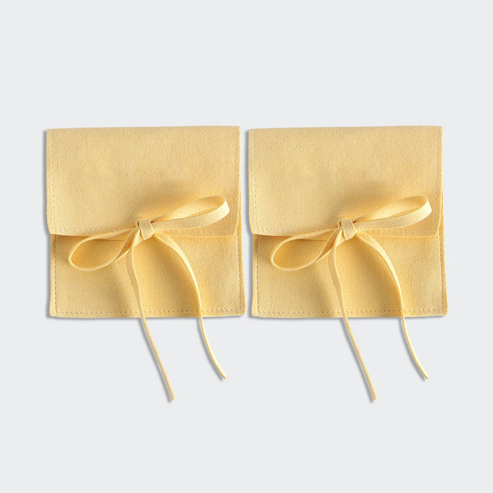10PCS Velvet Jewelry Gift Pouches - Elegant Wedding Favor Bags & Microfiber Cosmetic Storage Bags