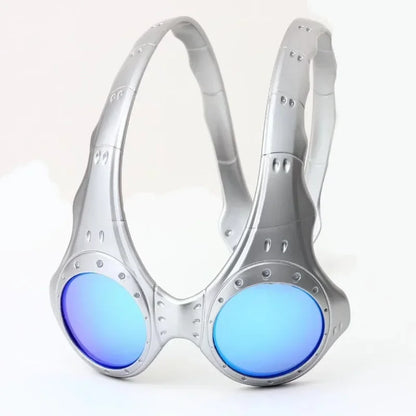 Over The Top Sunglasses for Men & Women – Retro Metal Frame Sports & Cycling Outdoor Glasses