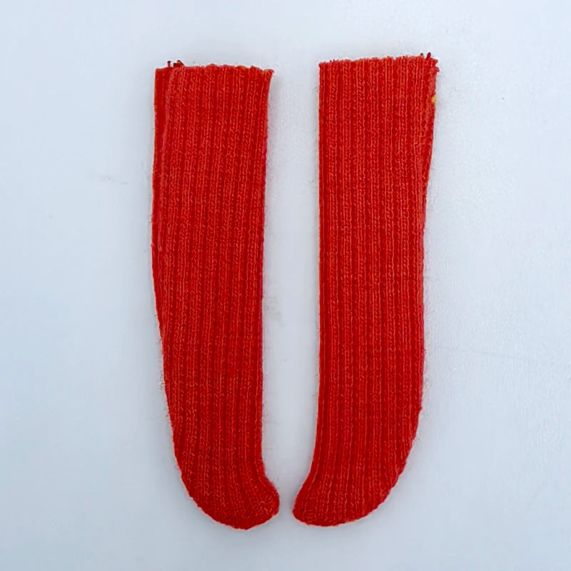 Blythe Doll Socks — Long Stockings in Black, White, Pink & Candy Colors for OB24, OB22, Azone Dolls