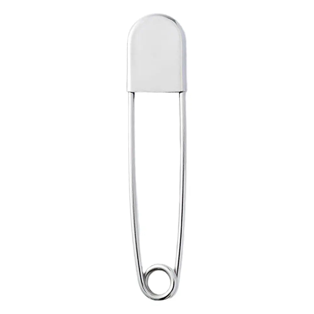 Large Stainless Steel Safety Pin – 12.8cm DIY Sewing Tool, Accessory Needle for Fixing Files (1pc)