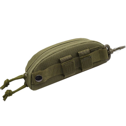 Tactical Molle Hard Case Glasses Pouch – Outdoor Portable Eyewear Protector, Shockproof & Dustproof