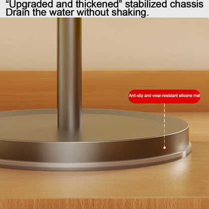 Rotating Kitchen Utensil Stand — 8-Hook Countertop Organizer for Cooking Tools
