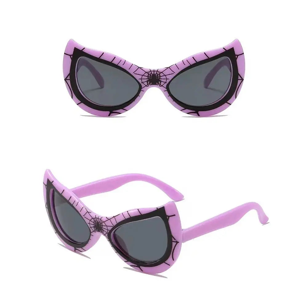 Kids Cartoon Sunglasses - UV400 Trendy Summer Eyewear for Children, Anti-Reflective Outdoor Sun Glasses