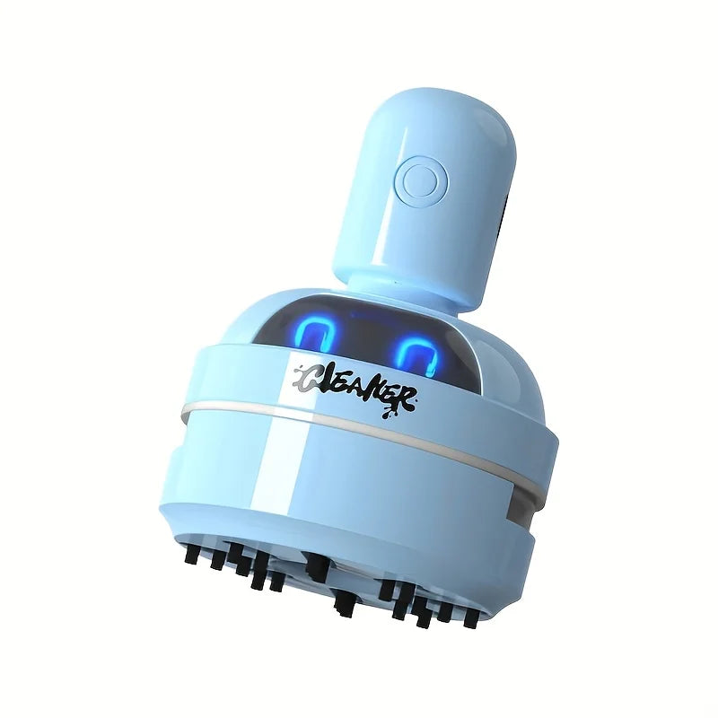 Mini USB Rechargeable Desktop Vacuum Cleaner – Portable 3-Speed Handheld Dust Collector for Keyboards & Home Office