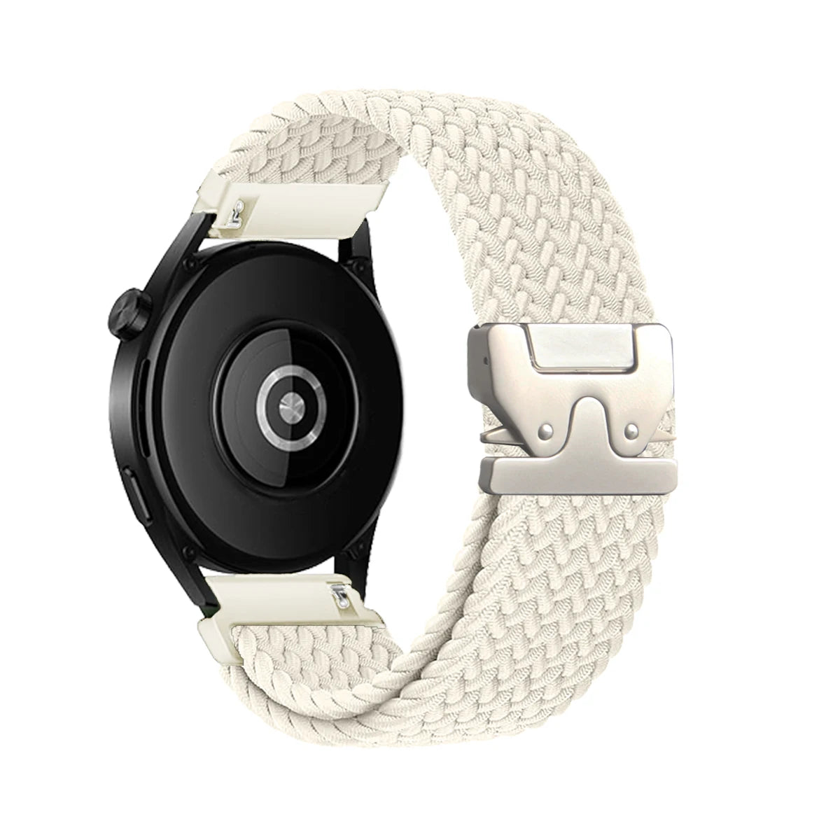 Braided Loop Watch Band – 18/20/22mm Parachute Style Strap for Garmin Venu/3/3S, Forerunner 265/265S/645, Samsung & Huawei GT Watches