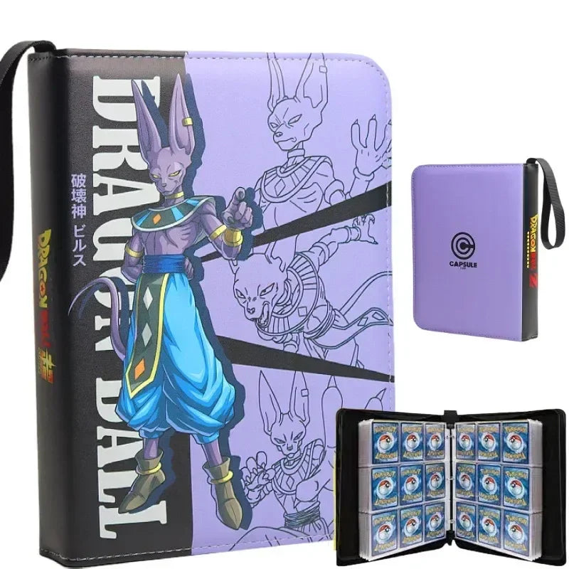 Anime Dragon Ball Card Album – 400/900pcs Storage Binder for Vegeta IV Game Cards, Kids Gift