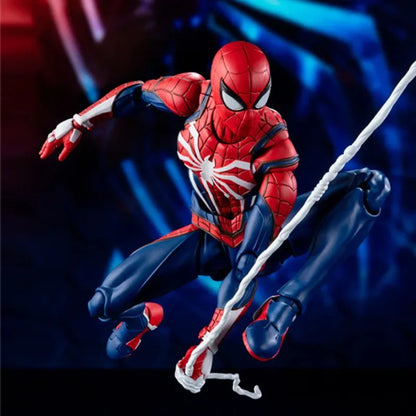 PS4 Spider-Man Avengers Action Figure – Upgrade Suit Game Edition Doll, Hot Toy Gift for Boys