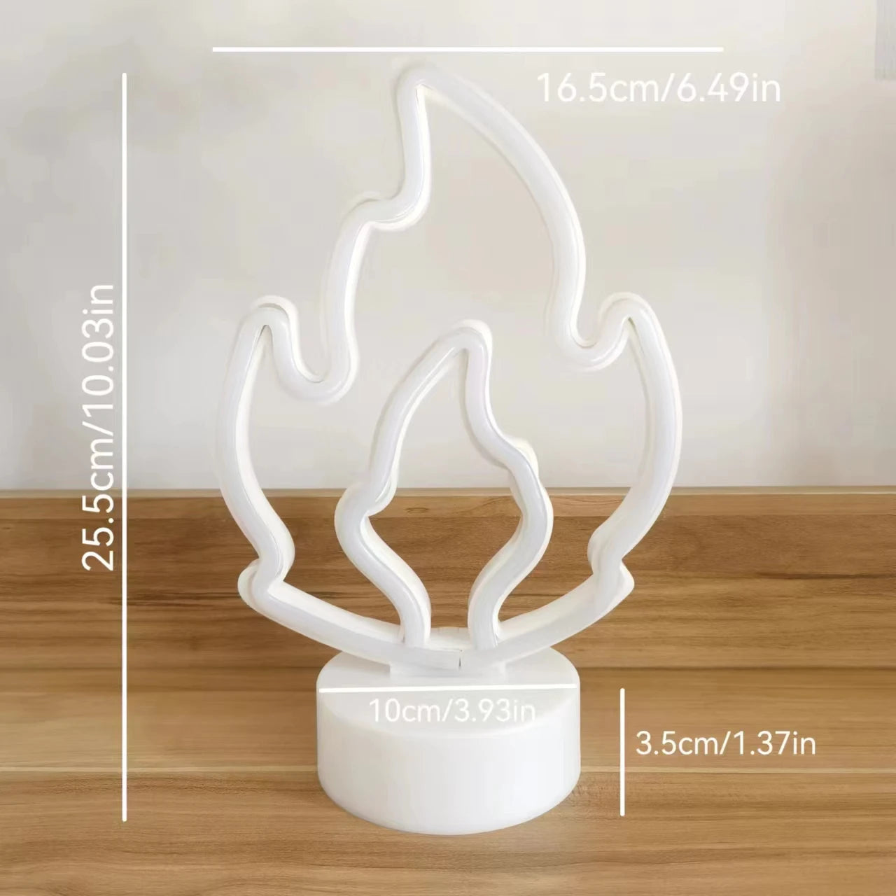 Countertop Decorative Neon Sign – USB or Battery-Powered Night Light for Holiday, Party, Kitchen & Home Decor