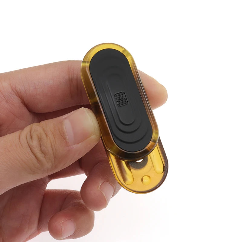 Gao Studio Get Rich Fidget Push Slider – Anti-Stress Magnetic Spinning Top, Crisp Sound EDC Toy for ADHD, Gift Idea