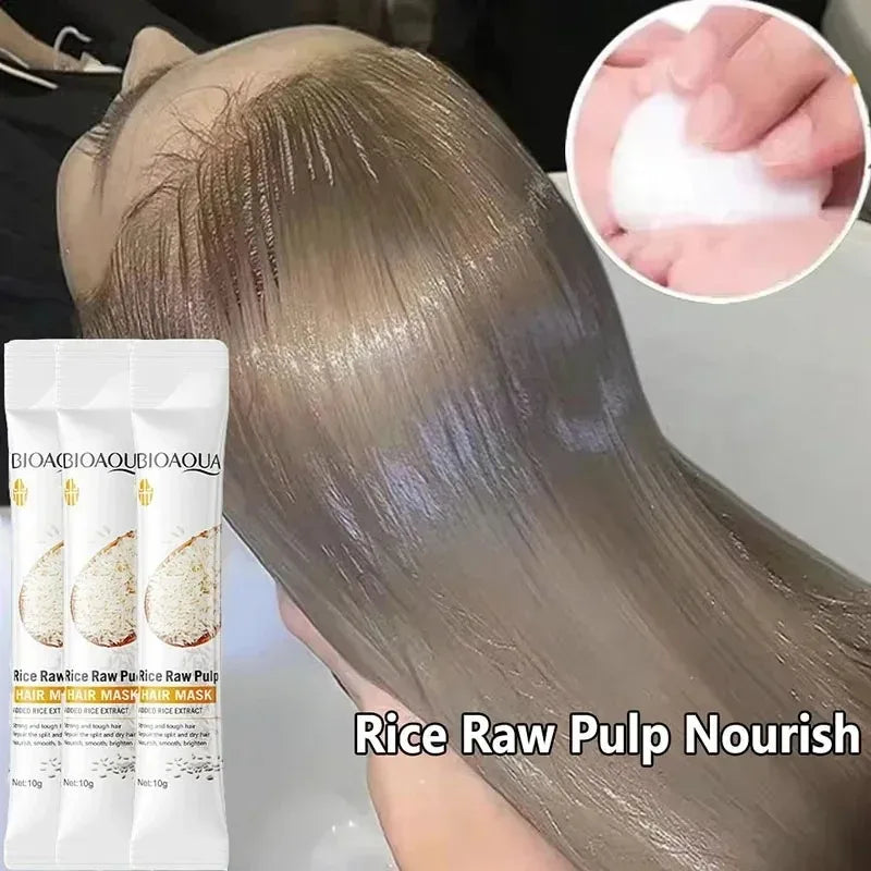 5-Second Magic Hair Mask - Professional Moisturizing Repair Treatment for Smooth Frizz-Free Hair