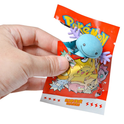 Kawaii Pikachu Blind Box Eraser – Anime Action Figure Stationery Toy