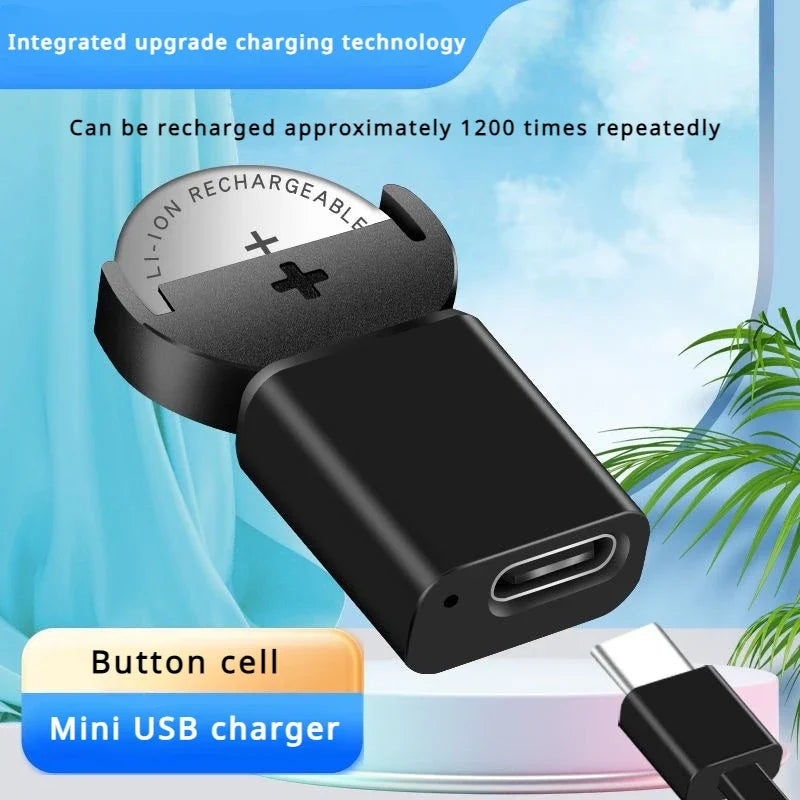 Type-C Lithium Coin Charger | Compatible with LIR2032, LIR1632, LIR2025, LIR2016, LIR2032H Batteries | Long-Lasting Charging Solution