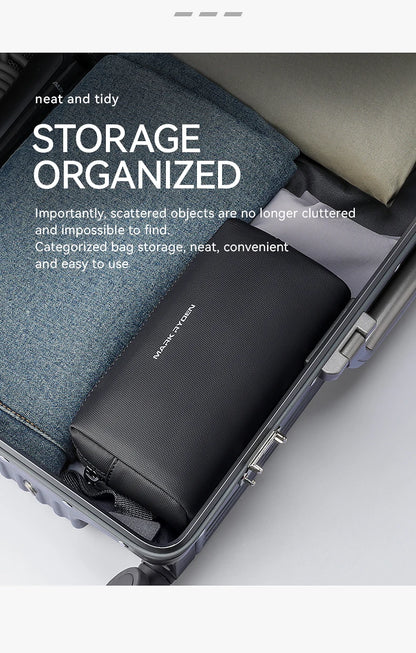 MarkRyden Portable Large Capacity Travel Toiletries Bag – Durable & Spacious Organizer
