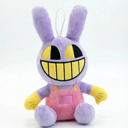 Amazing Digital Circus Maid Jax Plush Doll - Magical Rabbit Clown Cartoon Collectible for Fans, Home Decor & Gifts