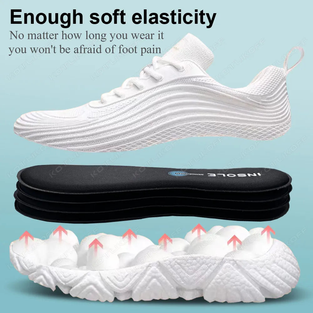 31CM Sport Running Soft Insoles – Memory Foam Orthopedic Foot Pads with Shock Absorption, Deodorizing & Plantar Fasciitis Support