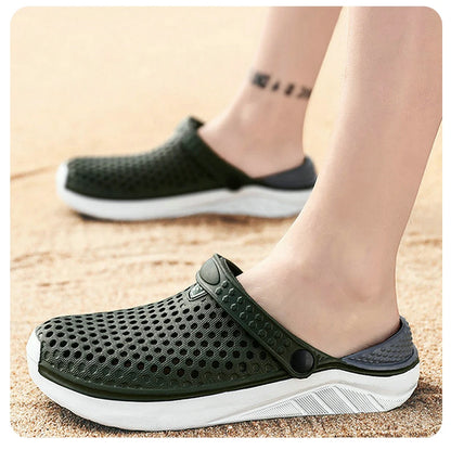 Unisex Beach Sandals – Lightweight Anti-Slip Thick Sole Slippers & Summer Flip-Flops for Men and Women