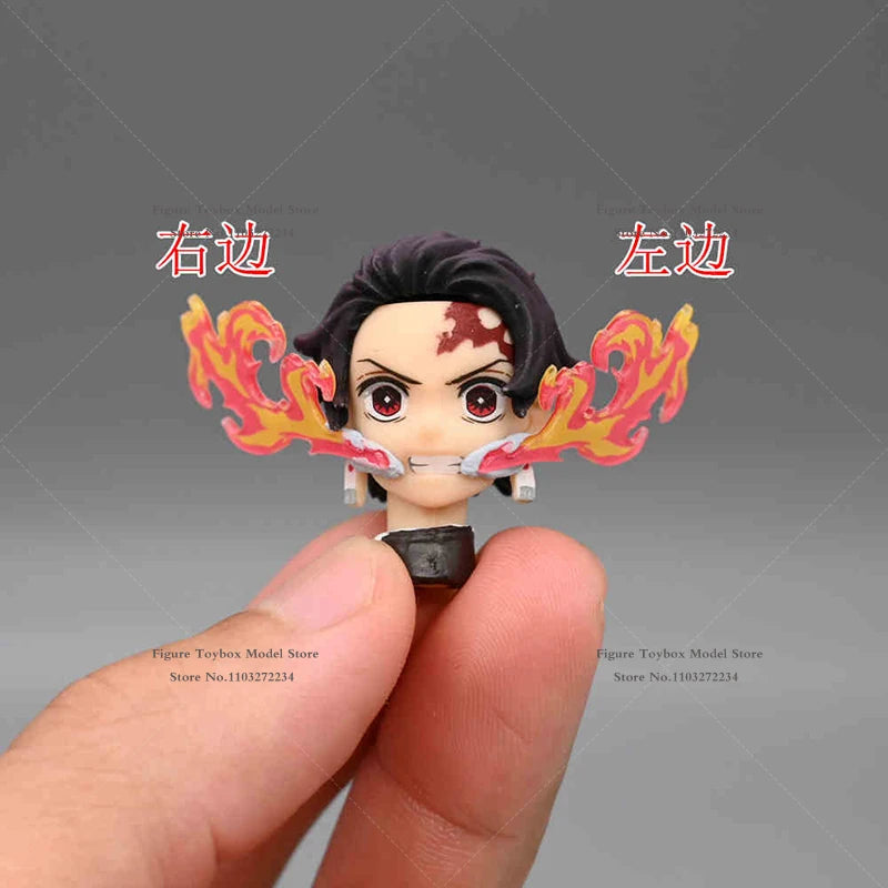 1/12 Scale Agatsuma Zenitsu Anime Figure – Orange Kimono Coat for 6" SHF Soldier Doll Accessories