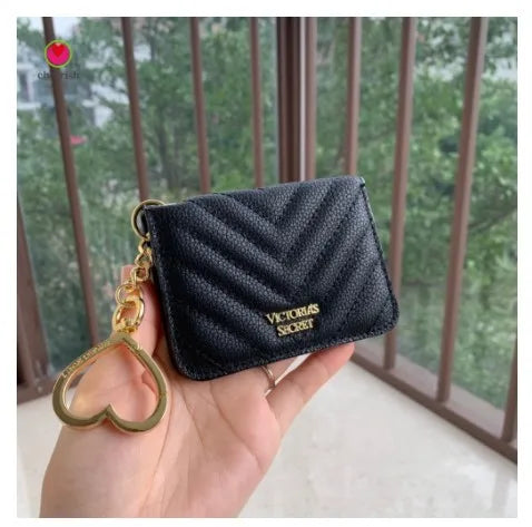 2024 Cute PU Leather Credit Card Bag for Women - Short Bifold Wallet, Perfect Gift for Mother's Day and Christmas