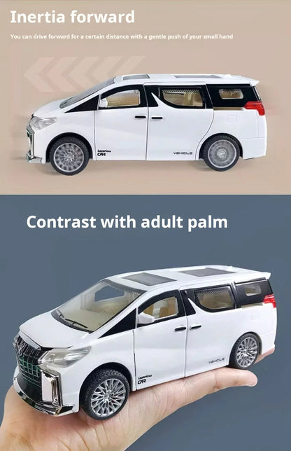 Children’s Inertia Pull-Back Car Toy – Light & Sound Simulation Commercial Model, Perfect Holiday Gift for Boys