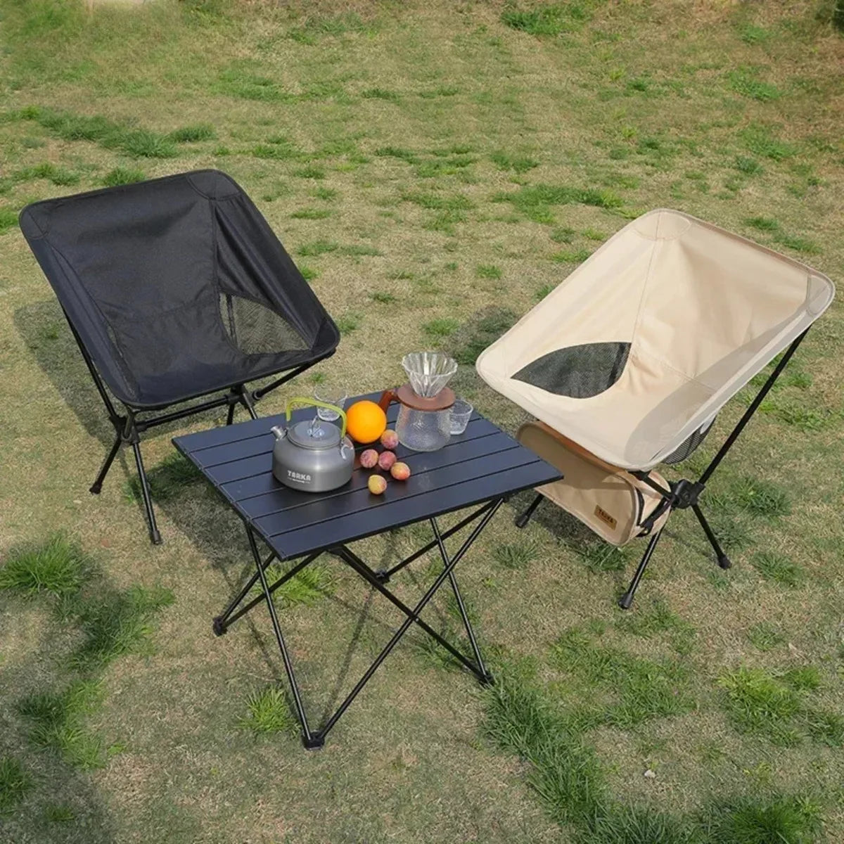 Outdoor Portable Folding Chair - Camping, Fishing, and Leisure Beach Seat for Home, BBQ, Garden, and Picnic