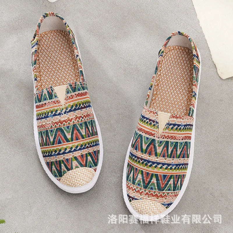 Women’s Summer Mesh Flat Shoes - Breathable Lightweight Slip-On Loafers & Casual Comfort Sneakers