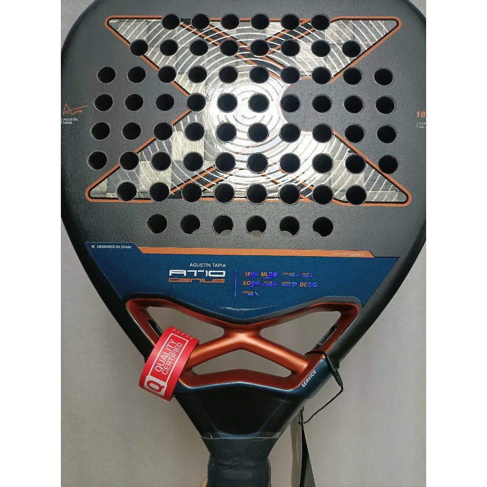 NOX Padel Tennis Racket - Carbon Fiber Diamond-Shaped EVA Sports Racquet